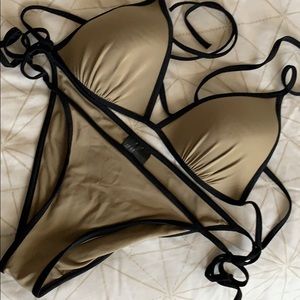 Bikini top + bottom! TOP size 8 bottom size 6